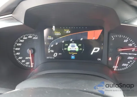 2017 Chevrolet Corvette Stingray from USA, damaged, VIN 1G1YB2D77H5120434